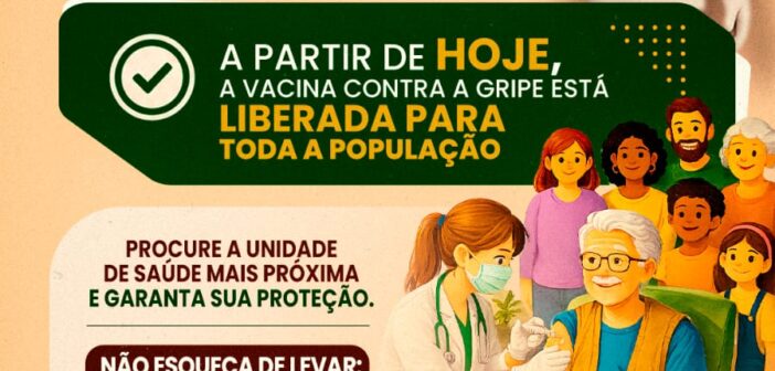Vacinação Contra a Gripe!